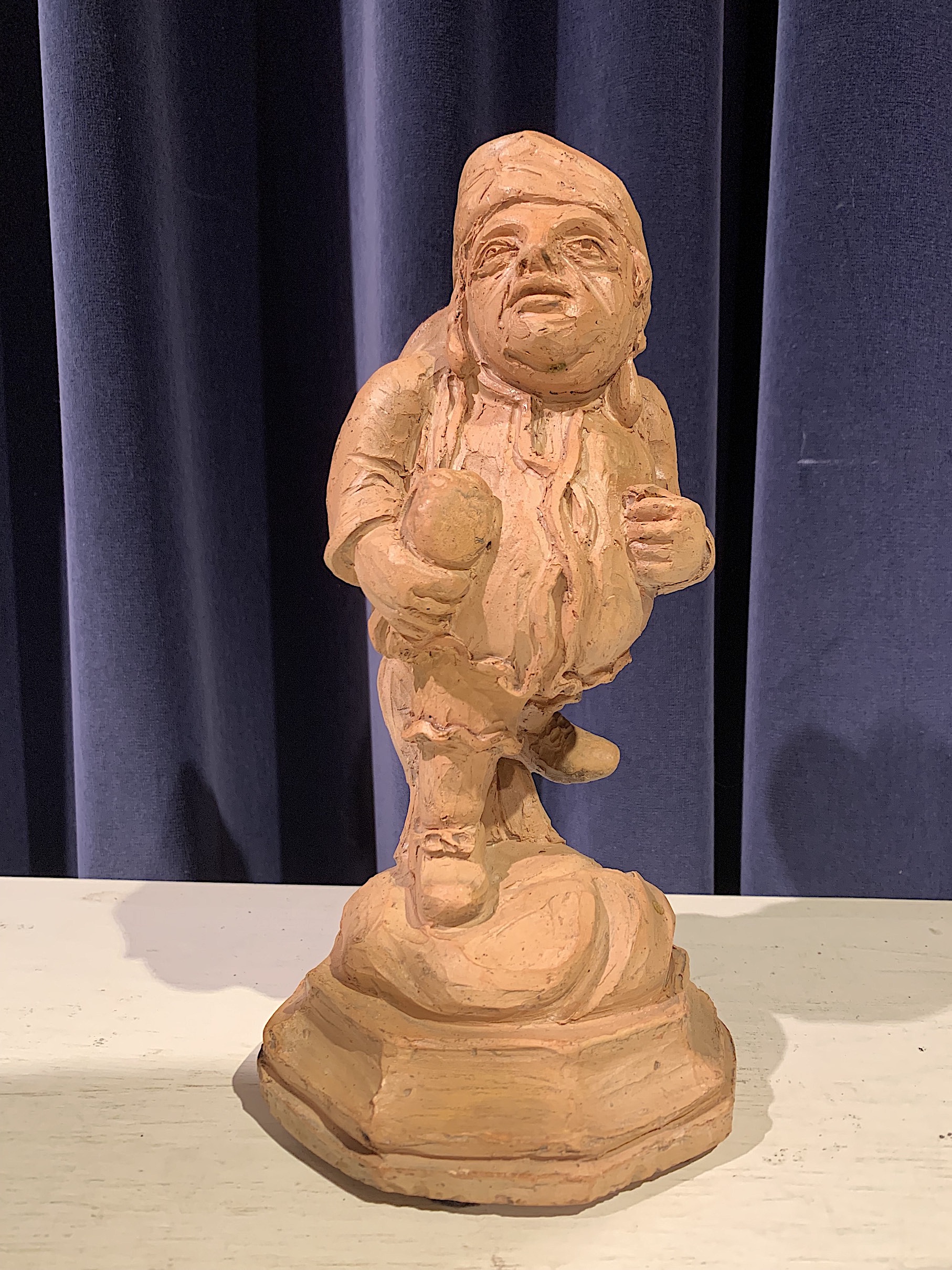 Scultore di area veneta, Pitocco danzante, Veneto, sec. XVIII