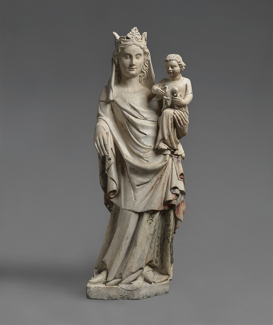 Madonna stante col Bambino - Vierge à l'oiseau