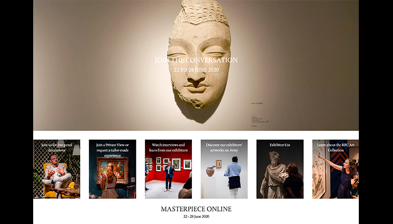 Masterpiece London: la fiera del lusso Online